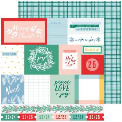 Pinkfresh Studio Happy Holidays Designpapier - Holiday Traditions